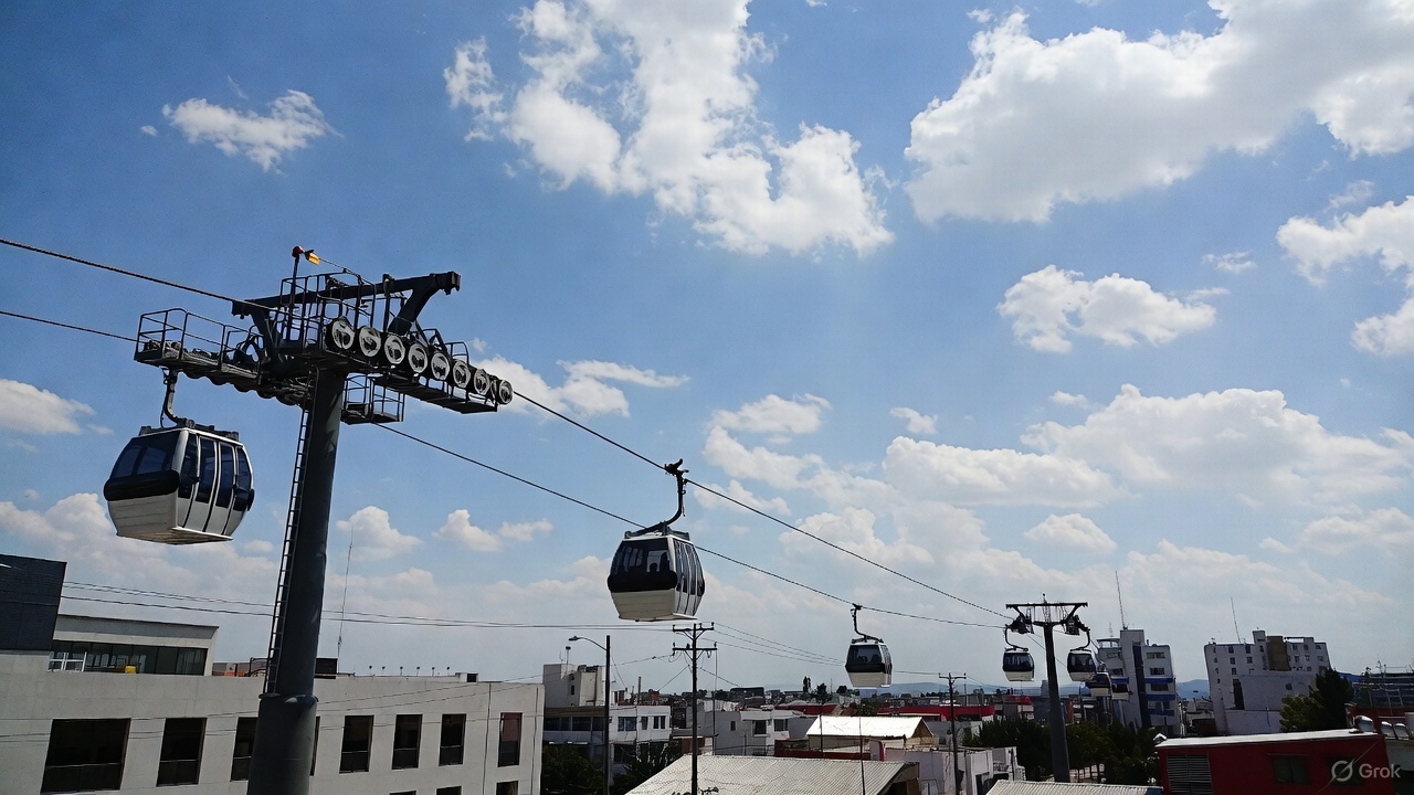 Transbordar entre líneas del Cablebús de Puebla no tendrá costo