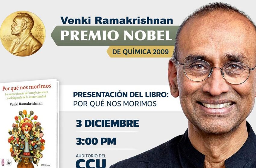  Venki Ramakrishnan, Premio Nobel de Química 2009, en la BUAP