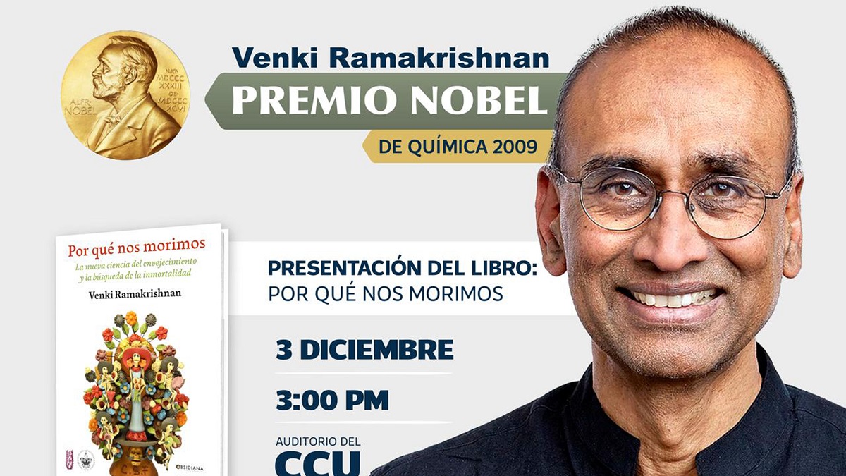 Venki Ramakrishnan, Premio Nobel de Química 2009, en la BUAP