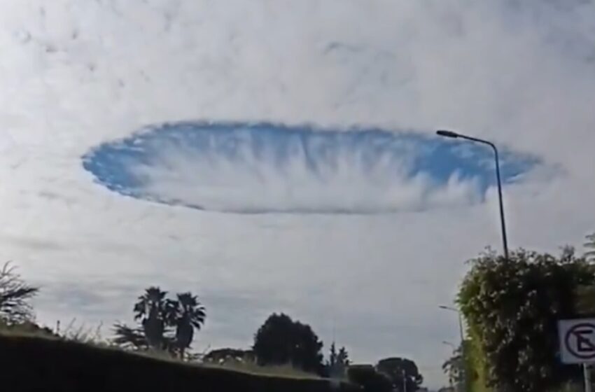  Una nube “misteriosa” sorprende a Puebla: el cielo aborregado deja un hueco perfecto y causa sensación en redes sociales