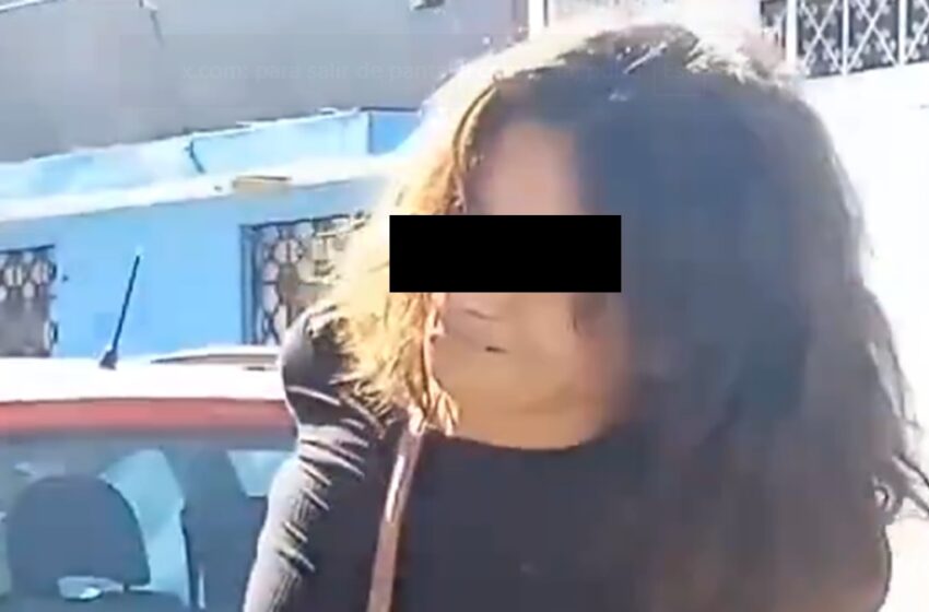  VIDEO Vecinos de Atlixco amarran a presunta ladrona apodada “La Koreana”