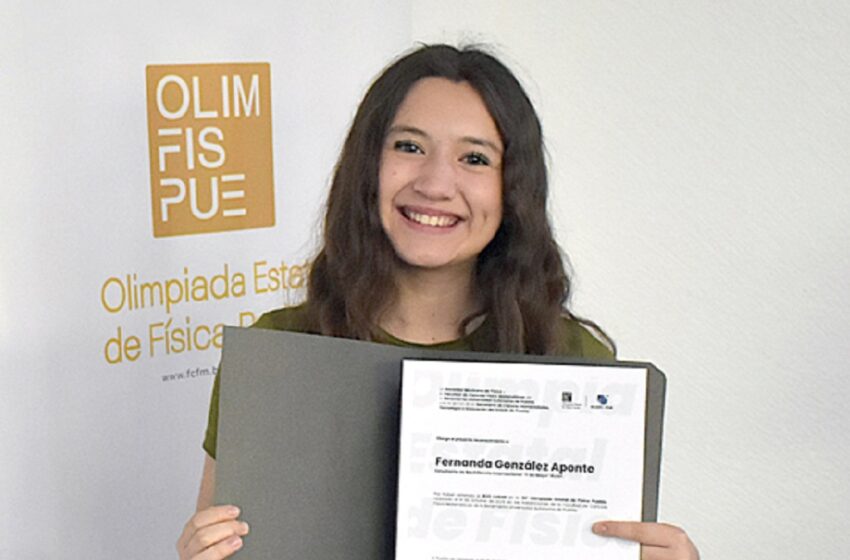  Destacan estudiantes BUAP en olimpiadas estatales y nacionales de Física 2025