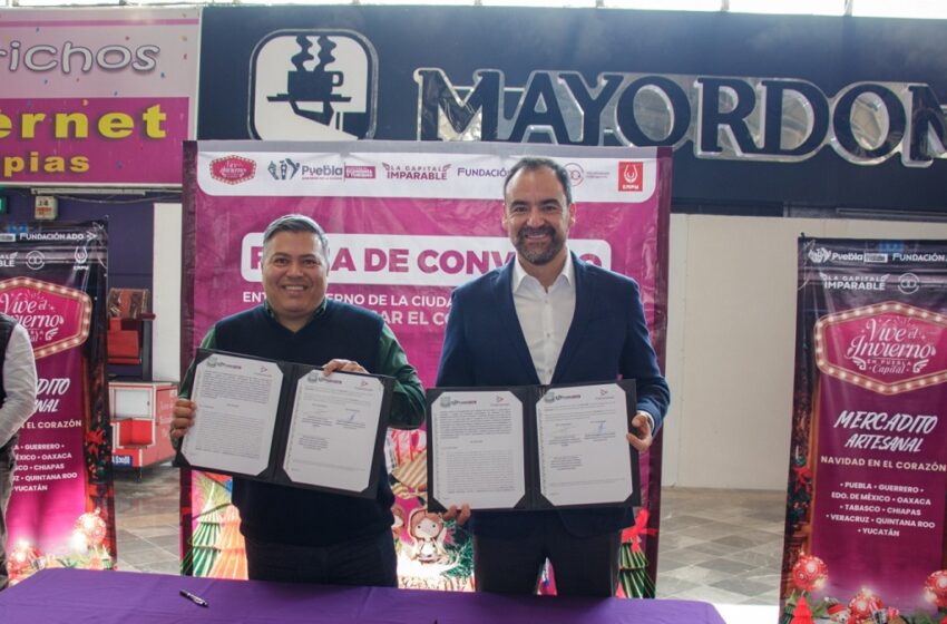  Firma Gobierno de la Ciudad convenio para impulsar el comercio justo