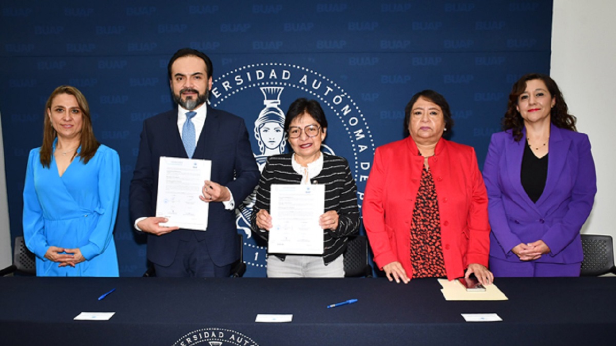 Firman convenio BUAP y la Auditoría Superior del Estado de Puebla