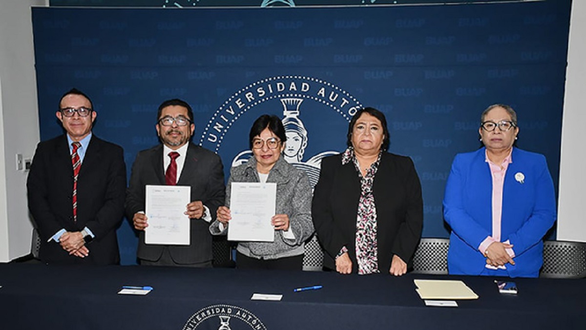 Firman convenio BUAP y la Secretaría Anticorrupción y Buen Gobierno del Estado de Puebla