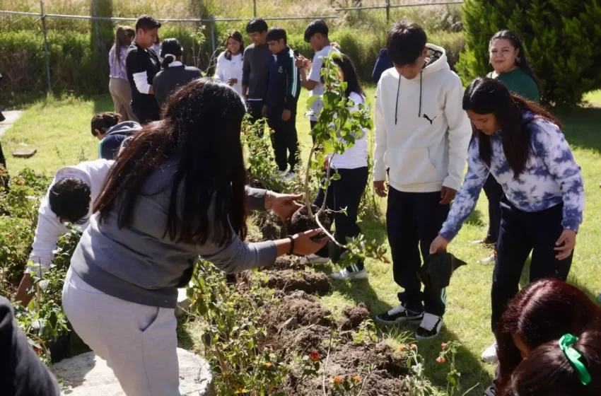  Fomenta San Andrés Cholula la cultura ambiental en estudiantes de bachillerato