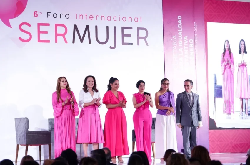  San Andrés Cholula inaugura la Sexta Edición del Foro Internacional Ser Mujer