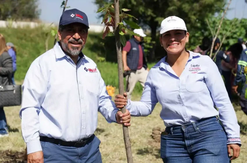  Fomenta Lupita Cuautle la cultura de cuidado ambiental en San Andrés Cholula