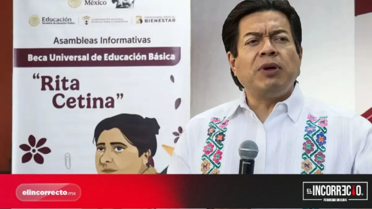Anuncia Mario Delgado que la beca Rita Cetina se extenderá a estudiantes de primaria de Puebla