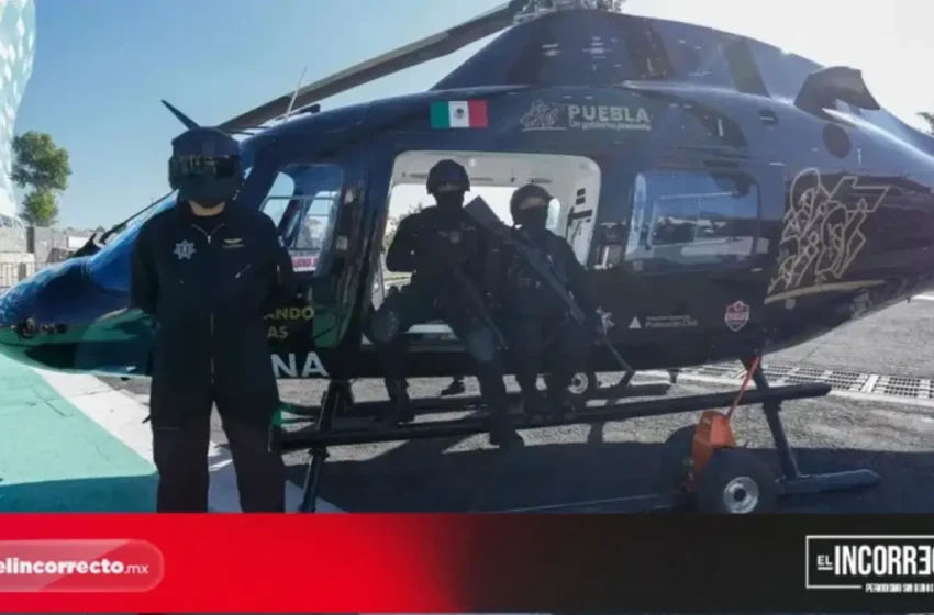  SSP hará patrullajes nocturnos en Puebla con dos helicópteros