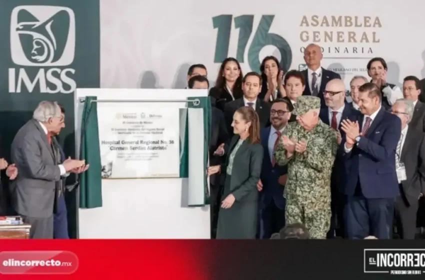  Cambian nombre de San Alejandro por Hospital Carmen Serdán durante inauguración