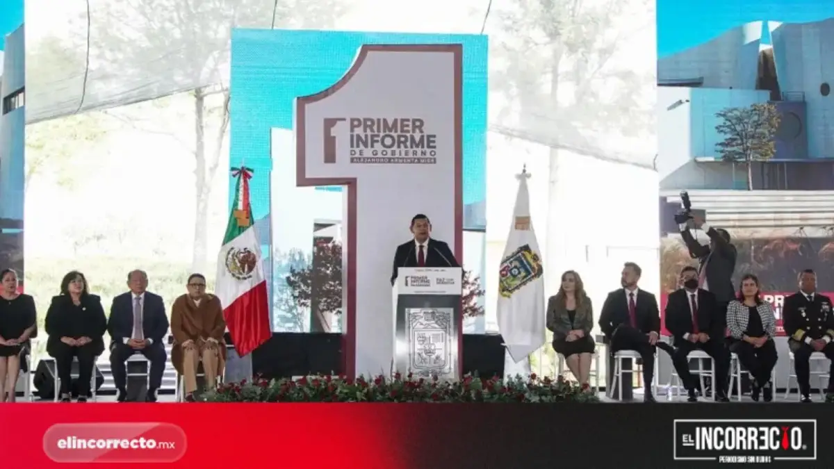 Estos son los logros del primer informe de Armenta: destaca inversión histórica en seguridad y obra pública