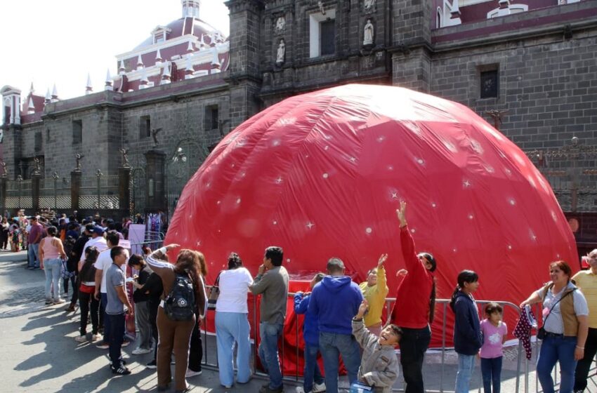  Invita Gobierno de la Ciudad a visitar el domo sensorial «Sintamos la Navidad»