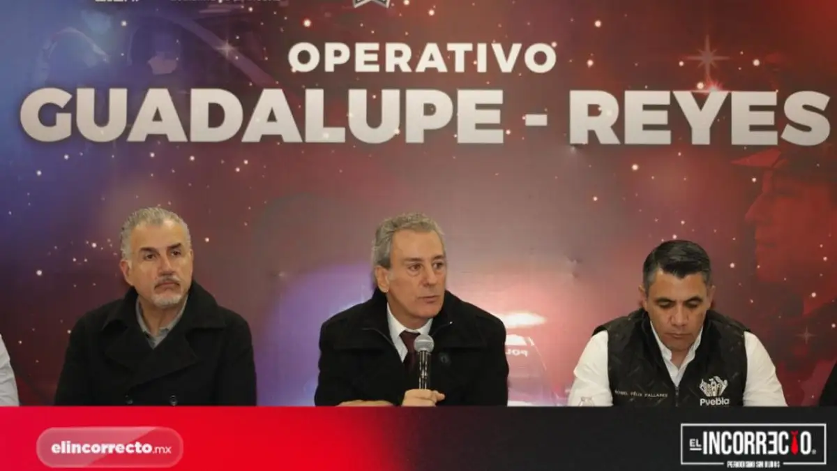 Pepe Chedraui presenta el Operativo de seguridad Guadalupe-Reyes
