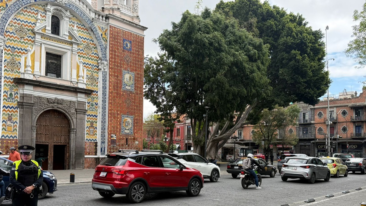 Policía de la Ciudad implementa acciones de seguridad en el Seminario Palafoxiano