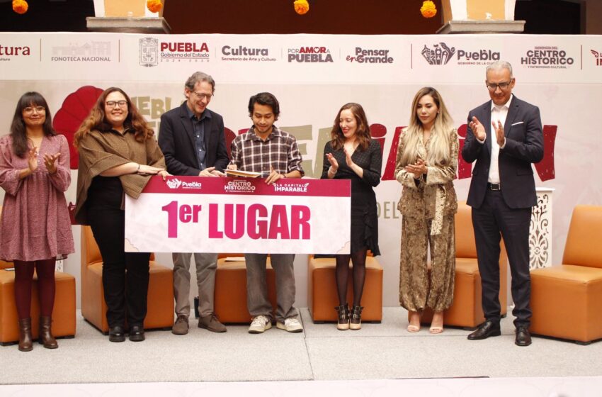  Premian a las y los ganadores del concurso “Puebla Suena: Postales Sonoras del Centro Histórico”