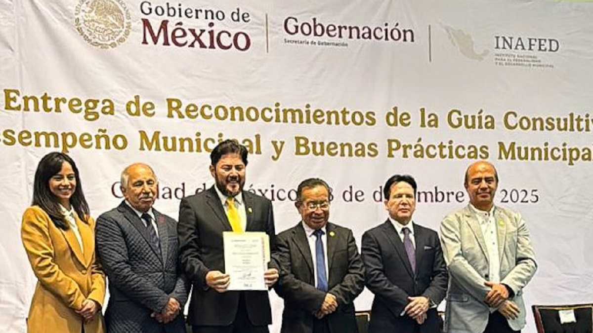 Puebla Capital obtiene el 1er lugar estatal en la guía consultiva de desempeño municipal 2025