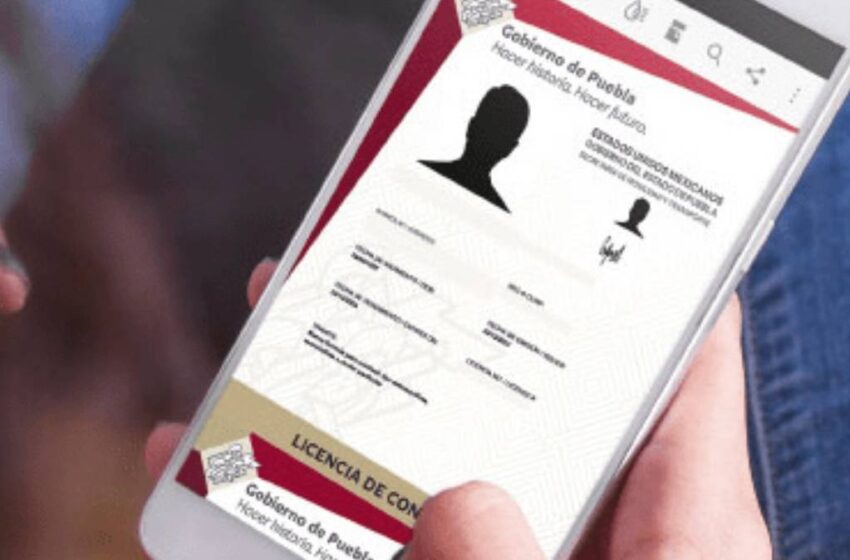  Puebla activa la Licencia Digital de Conducir: así funciona el nuevo documento oficial para automovilistas y motociclistas