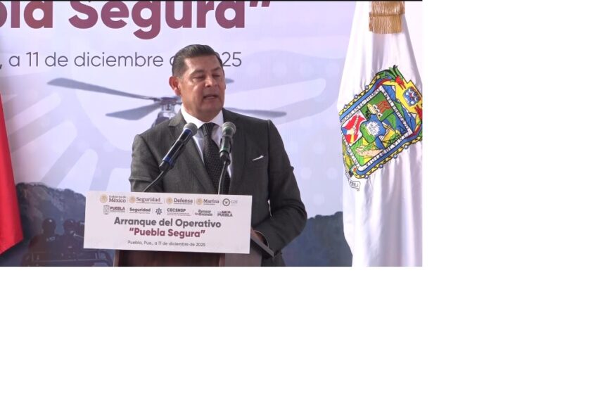  Puebla, estado seguro, operativo por el bienestar familiar
