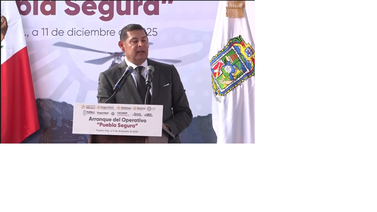 Puebla, estado seguro, operativo por el bienestar familiar