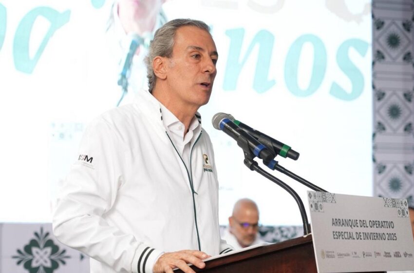  Refuerzan los tres órdenes de gobierno Operativo Especial de Invierno 2025