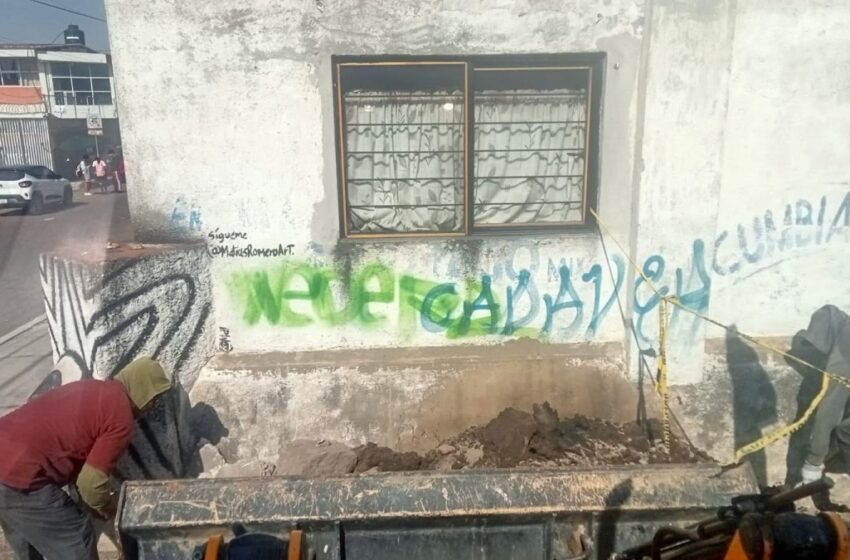  SOSAPACH retira escombro en la 16 Oriente tras reporte ciudadano
