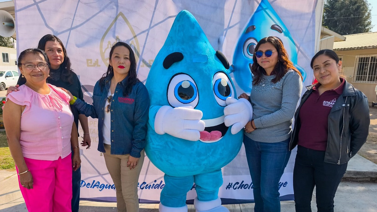 SOSAPACH y CEAS Puebla fortalecen la cultura del cuidado del agua en primaria de Santiago Momoxpan