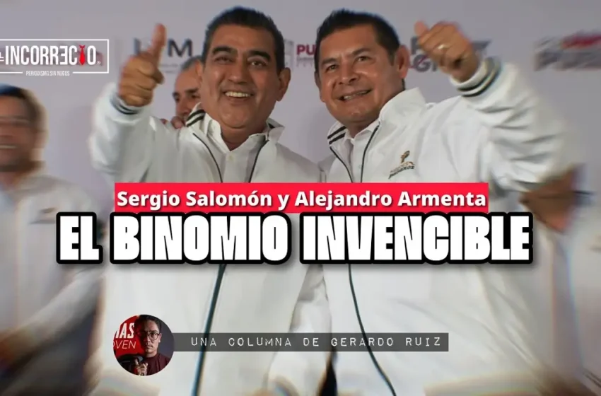  Sergio Salomón y Alejandro Armenta, el binomio invencible