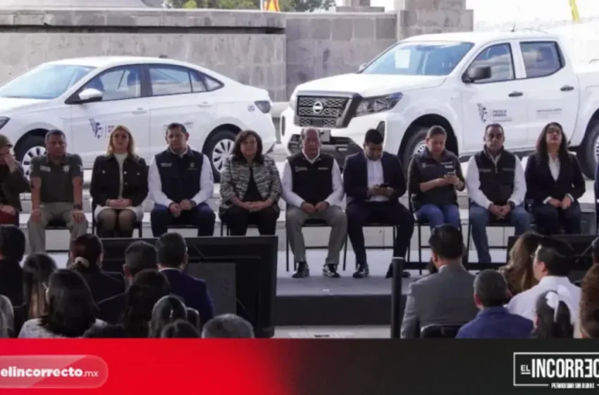  Promete Armenta 85 vehículos a la Fiscalía de Puebla