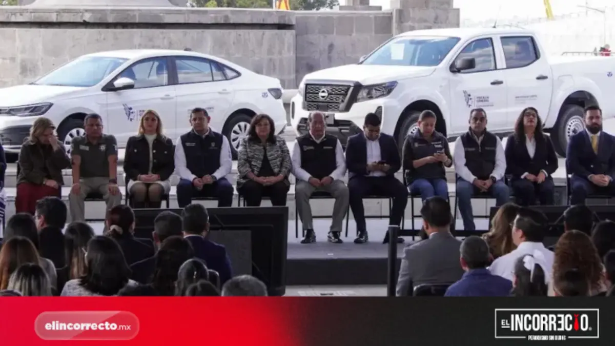 Promete Armenta 85 vehículos a la Fiscalía de Puebla
