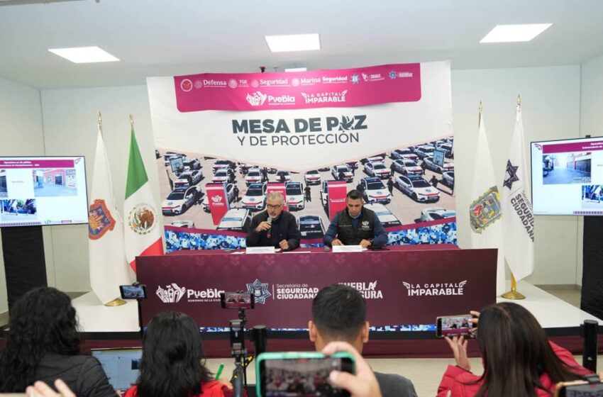  Baja incidencia delictiva en Puebla capital con Modelo Integral de Seguridad: Gobierno de Pepe Chedraui