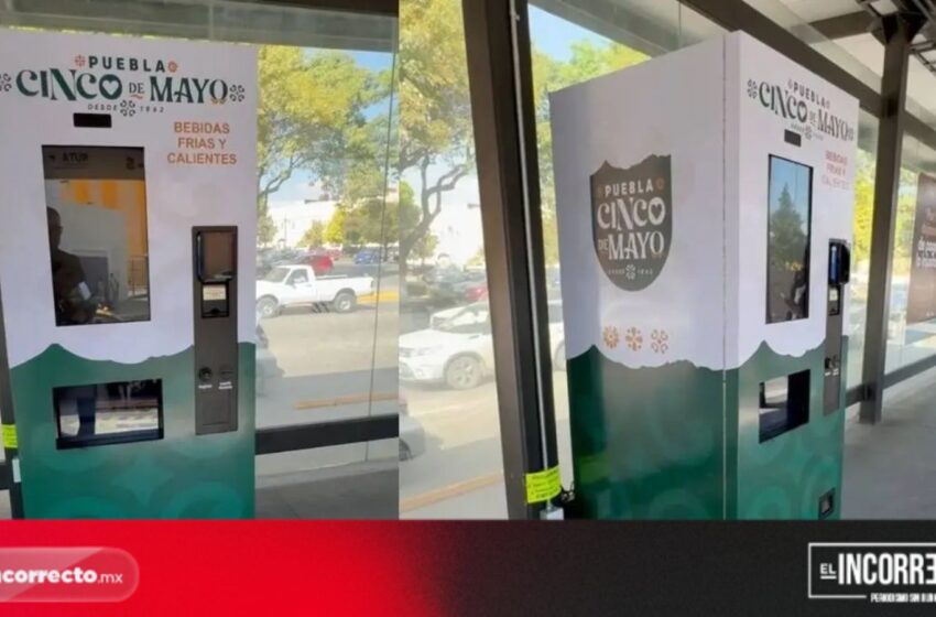  Colocarán 60 máquinas expendedoras de productos y café 5 de Mayo en paraderos de RUTA