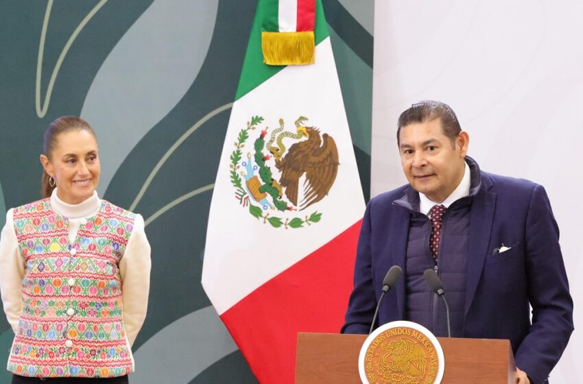  Destaca presidenta Sheinbaum reducción de delitos en Puebla