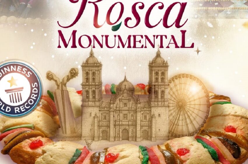  El DIF Puebla capital busca romper el Récord Guinness con la Rosca de Reyes más grande del mundo
