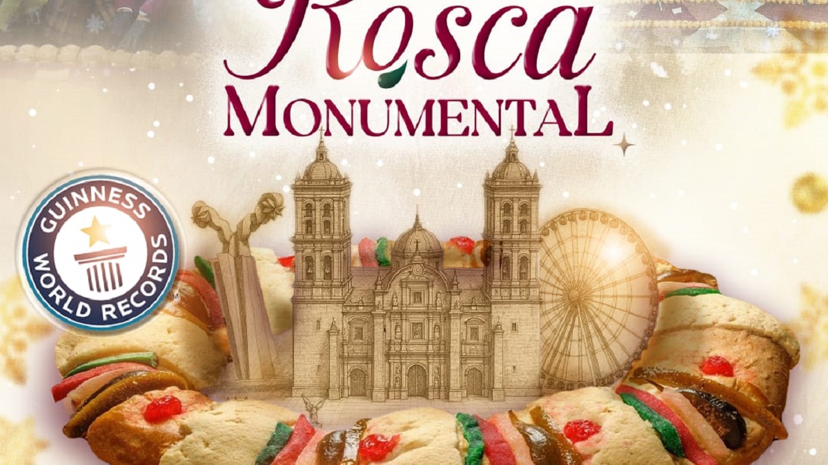 El DIF Puebla capital busca romper el Récord Guinness con la Rosca de Reyes más grande del mundo