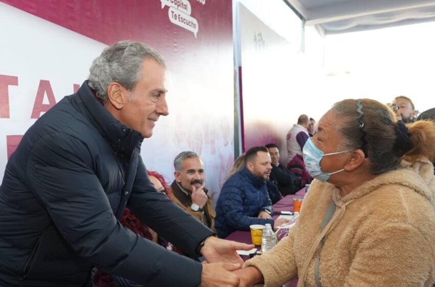  Encabeza Pepe Chedraui jornada de El Día del Pueblo, La Capital te Escucha en colonia Álamos Vista Hermosa