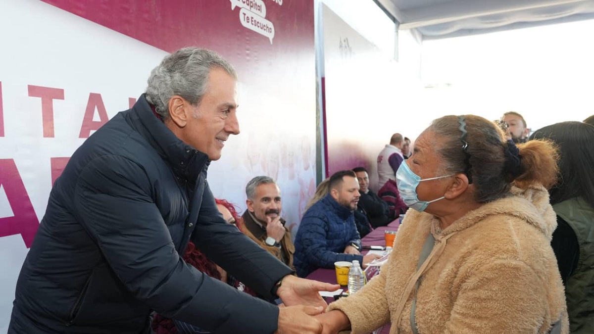 Encabeza Pepe Chedraui jornada de El Día del Pueblo, La Capital te Escucha en colonia Álamos Vista Hermosa