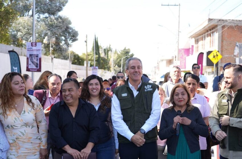  Entrega Pepe Chedraui rehabilitación vial en la colonia Santa Margarita