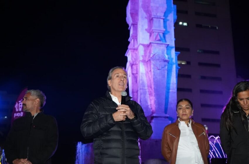  Inaugura Pepe Chedraui mantenimiento integral de la Fuente de los Frailes