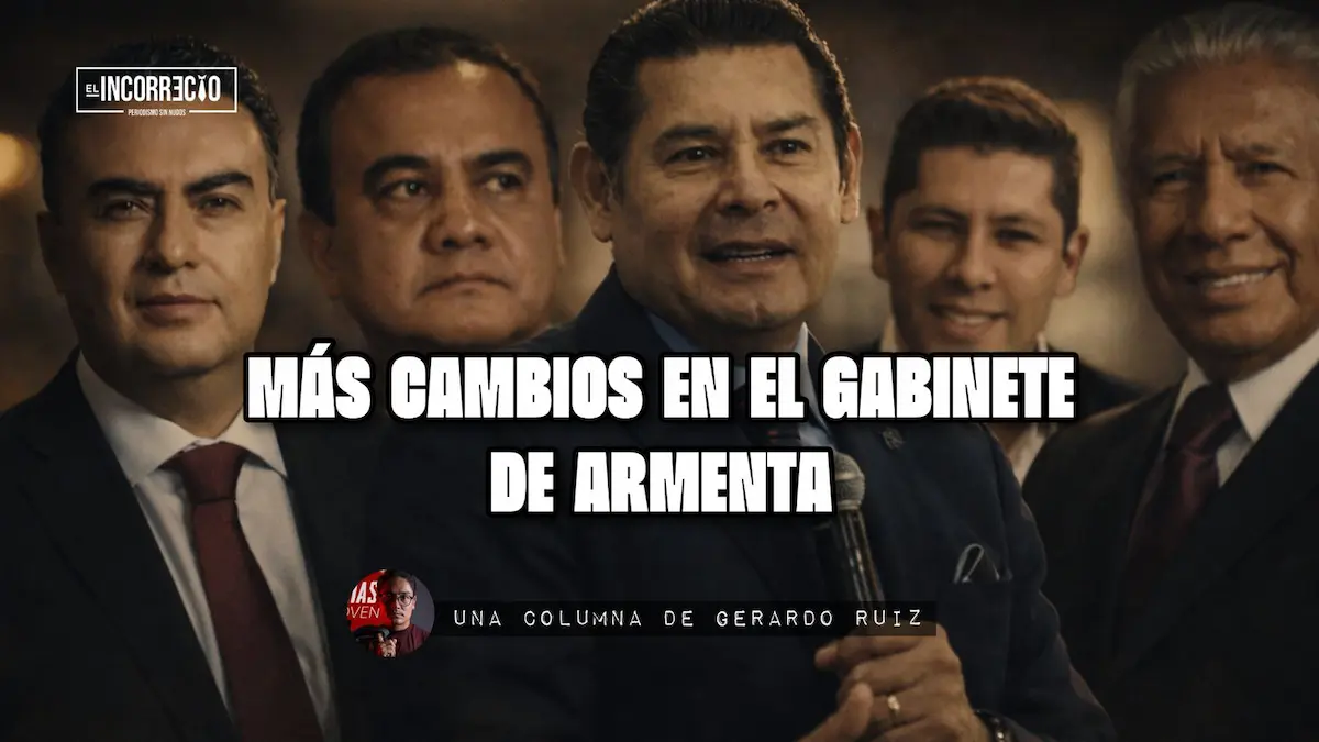 Más cambios en el gabinete de Armenta