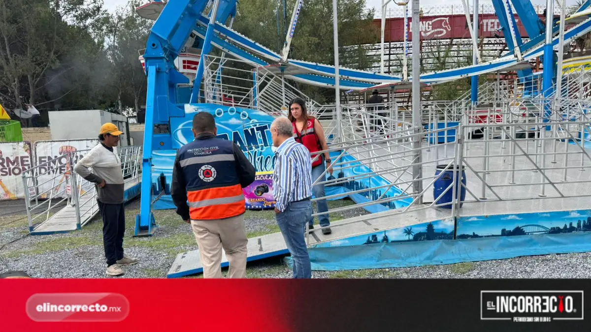 Ofertarán vacantes en Protección Civil para inspección de juegos mecánicos y tanques