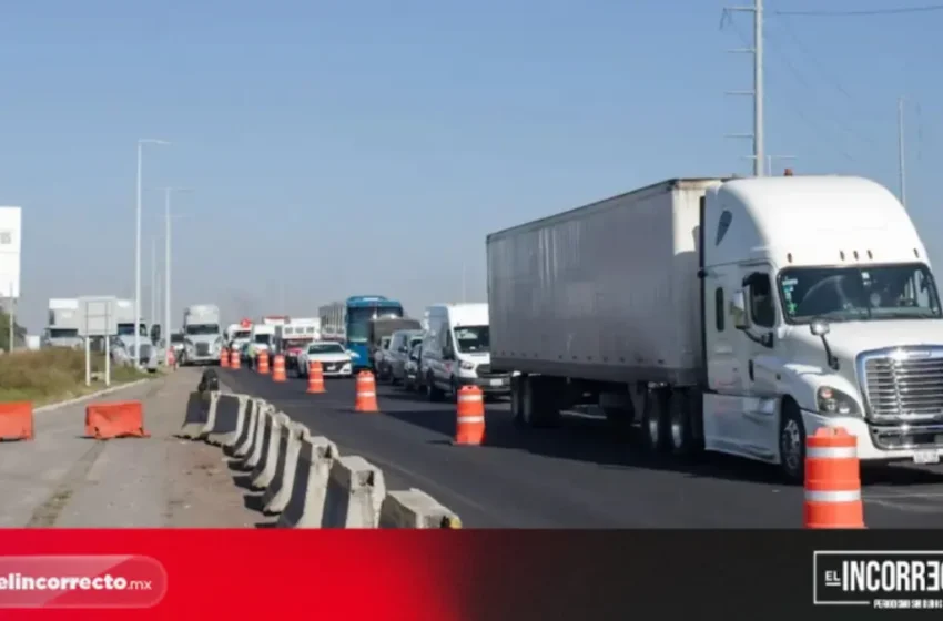  Por obras habrá cierres intermitentes y reducción de carriles sobre la autopista México-Puebla