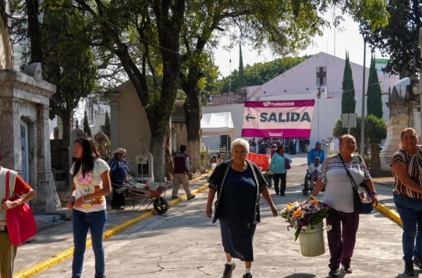  Recibió Panteón Municipal más de 380 mil visitantes durante el 2025
