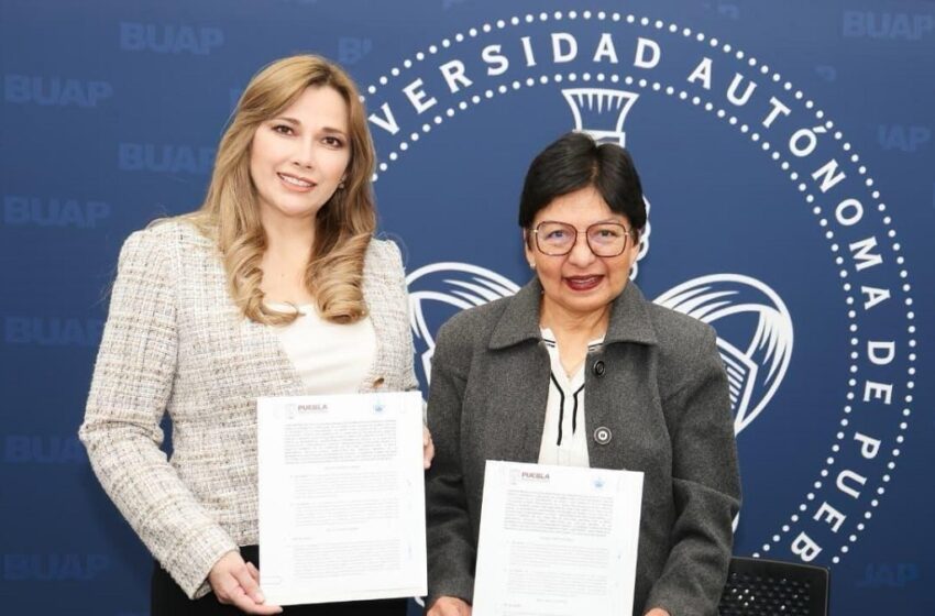  SEDIF y BUAP firman convenio en favor de madres y padres universitarios