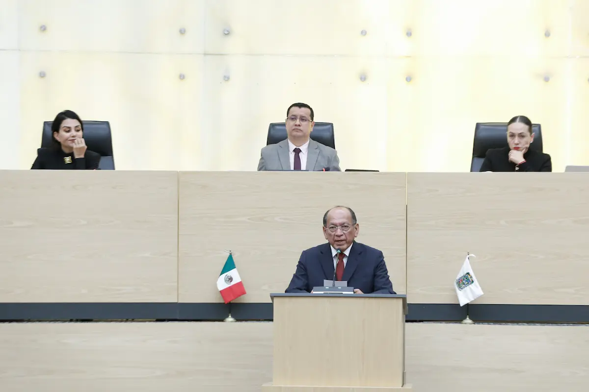 Samuel Aguilar comparece ante el Congreso: Destaca solución de conflictos y localización de personas