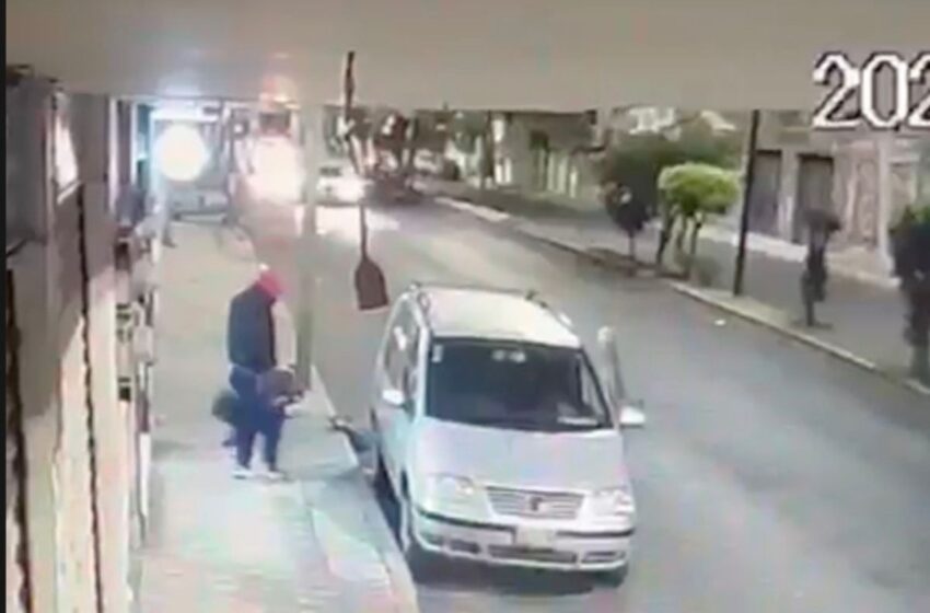 Sujetos armados roban en una vidriería de la capital en la prolongación de la 2 Sur (+VIDEO)