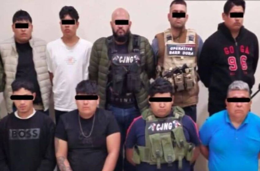  Detienen a nueve integrantes de La Operativa Barredora en Tecamachalco