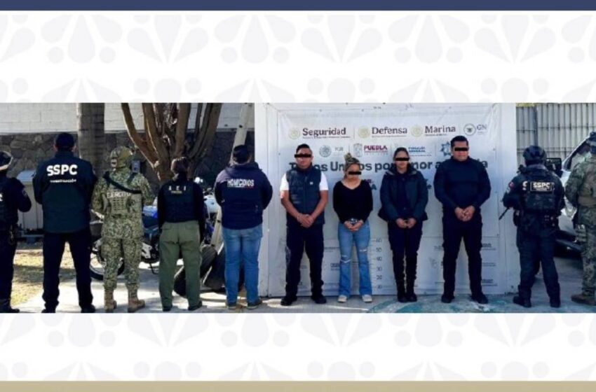  Golpe a ‘La Barredora’: mandos policiales detenidos por asesinato de uniformados en Puebla