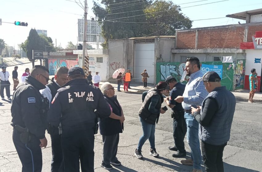  Ante la inconformidad en el servicio de agua potable en la zona, el Ayuntamiento de San Andrés Cholula acompaña a habitantes de Concepción Guadalupe en busca de soluciones