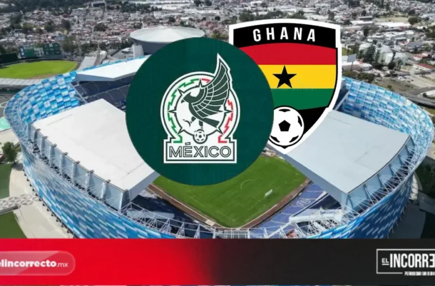  Anuncian el partido México vs Ghana en el Estadio Cuauhtémoc